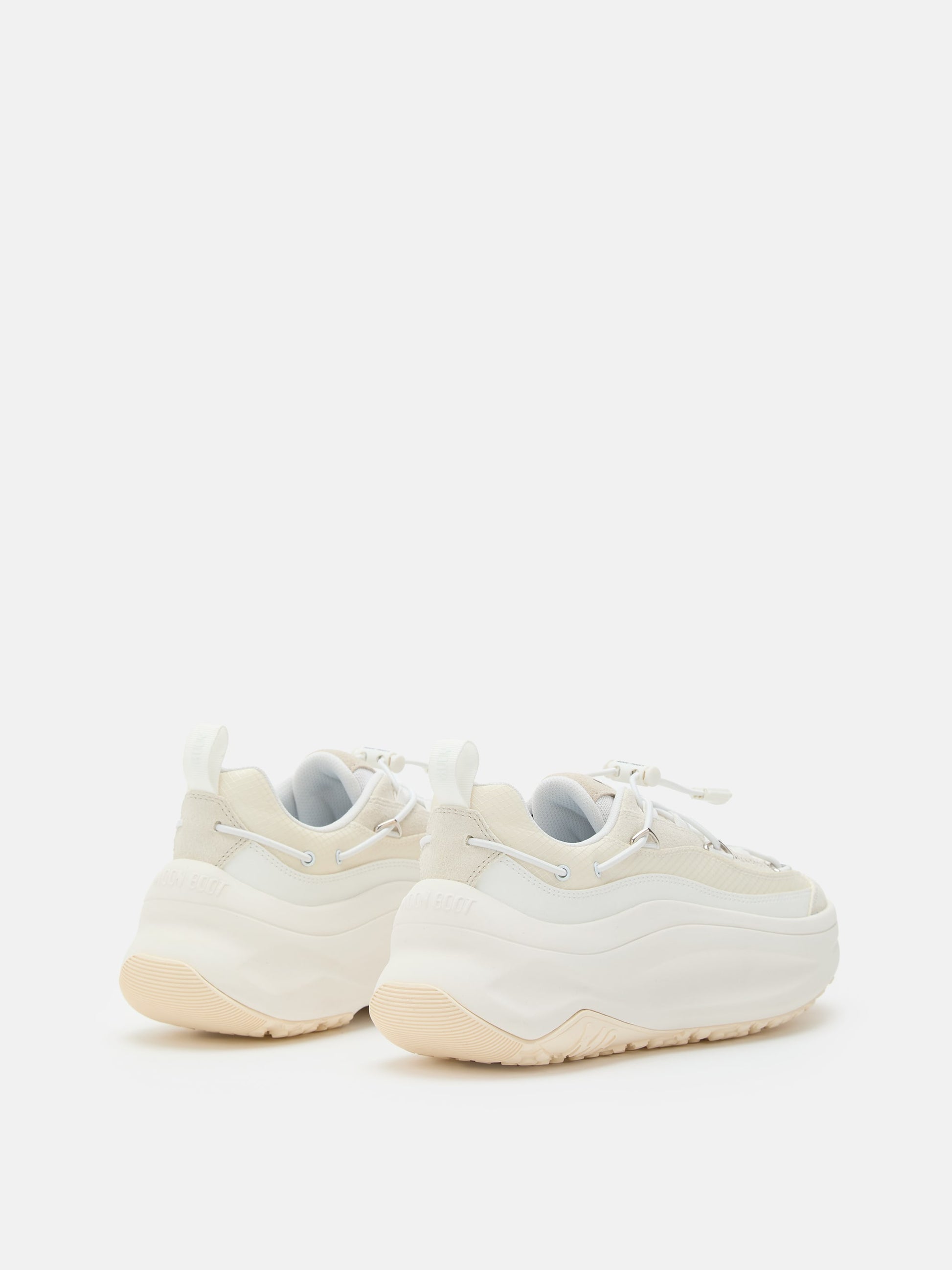 MOON BOOT MOON247 XLACE WHITE SNEAKERS