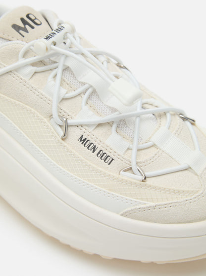 MOON BOOT MOON247 XLACE WHITE SNEAKERS