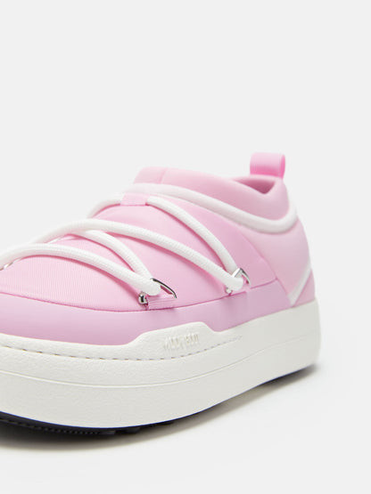 MOON BOOT PARK ICON PINK SNEAKERS