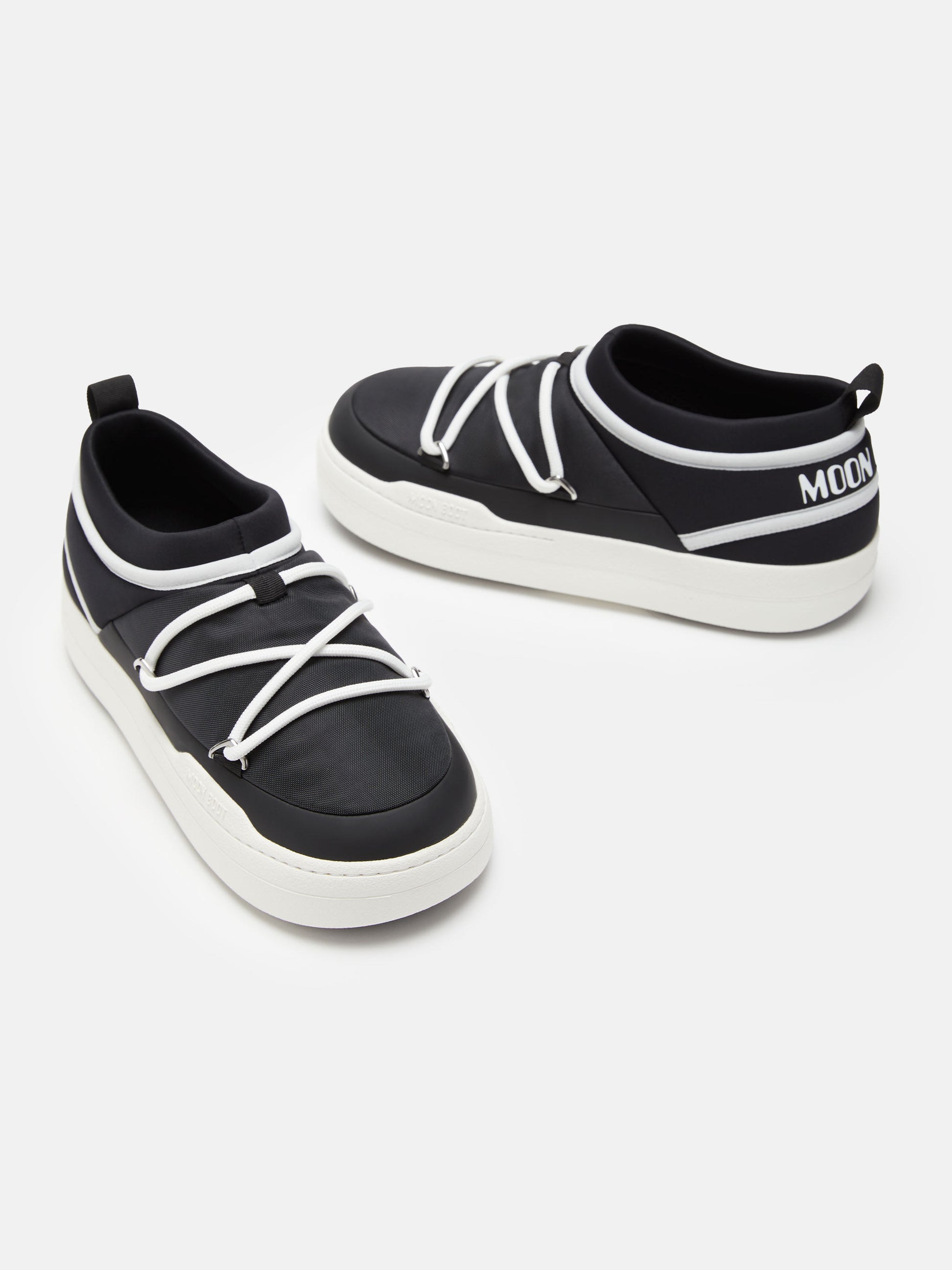 MOON BOOT PARK ICON BLACK SNEAKERS