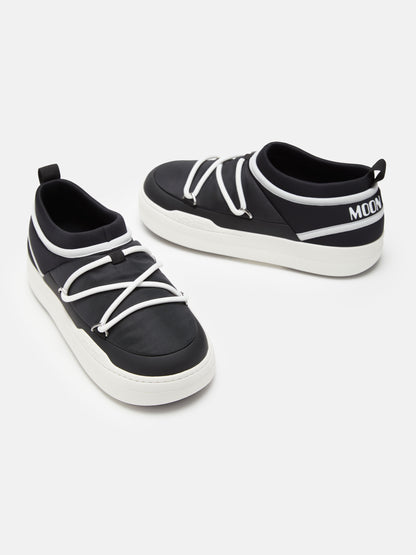 MOON BOOT PARK ICON BLACK SNEAKERS