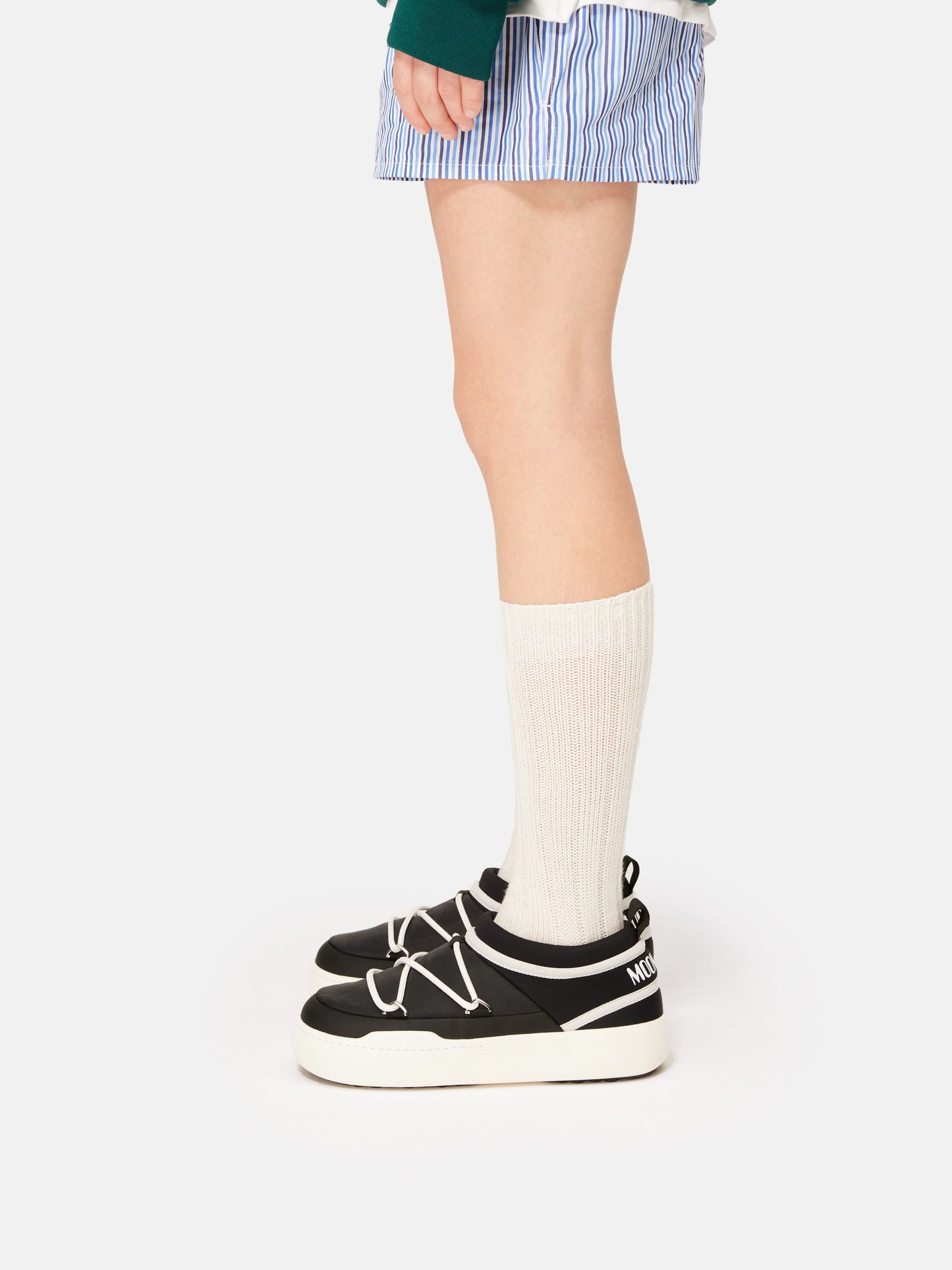 MOON BOOT PARK ICON BLACK SNEAKERS