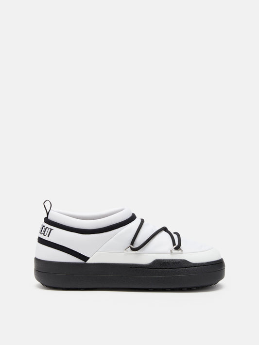 MOON BOOT PARK ICON WHITE SNEAKERS