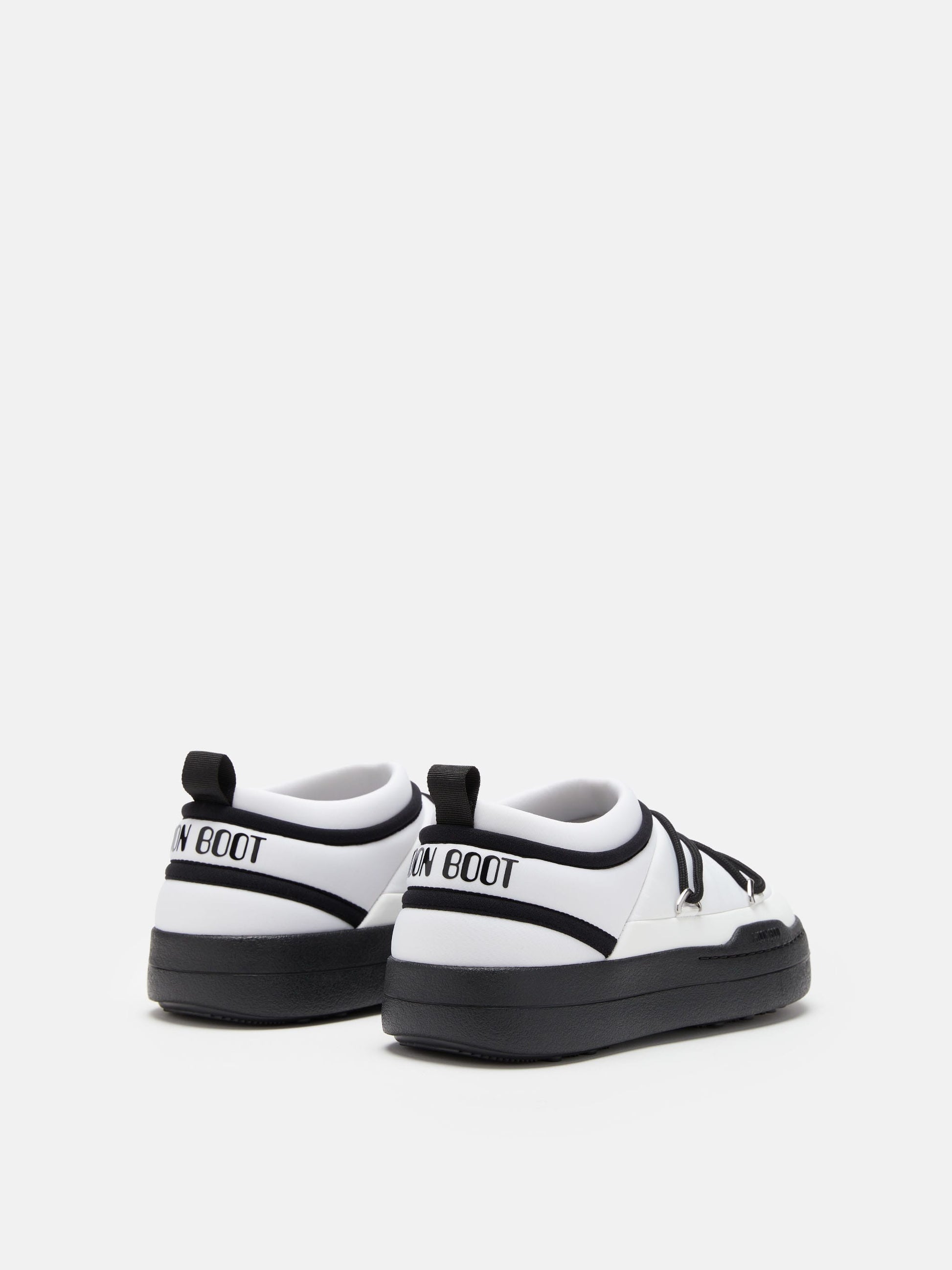 MOON BOOT PARK ICON WHITE SNEAKERS