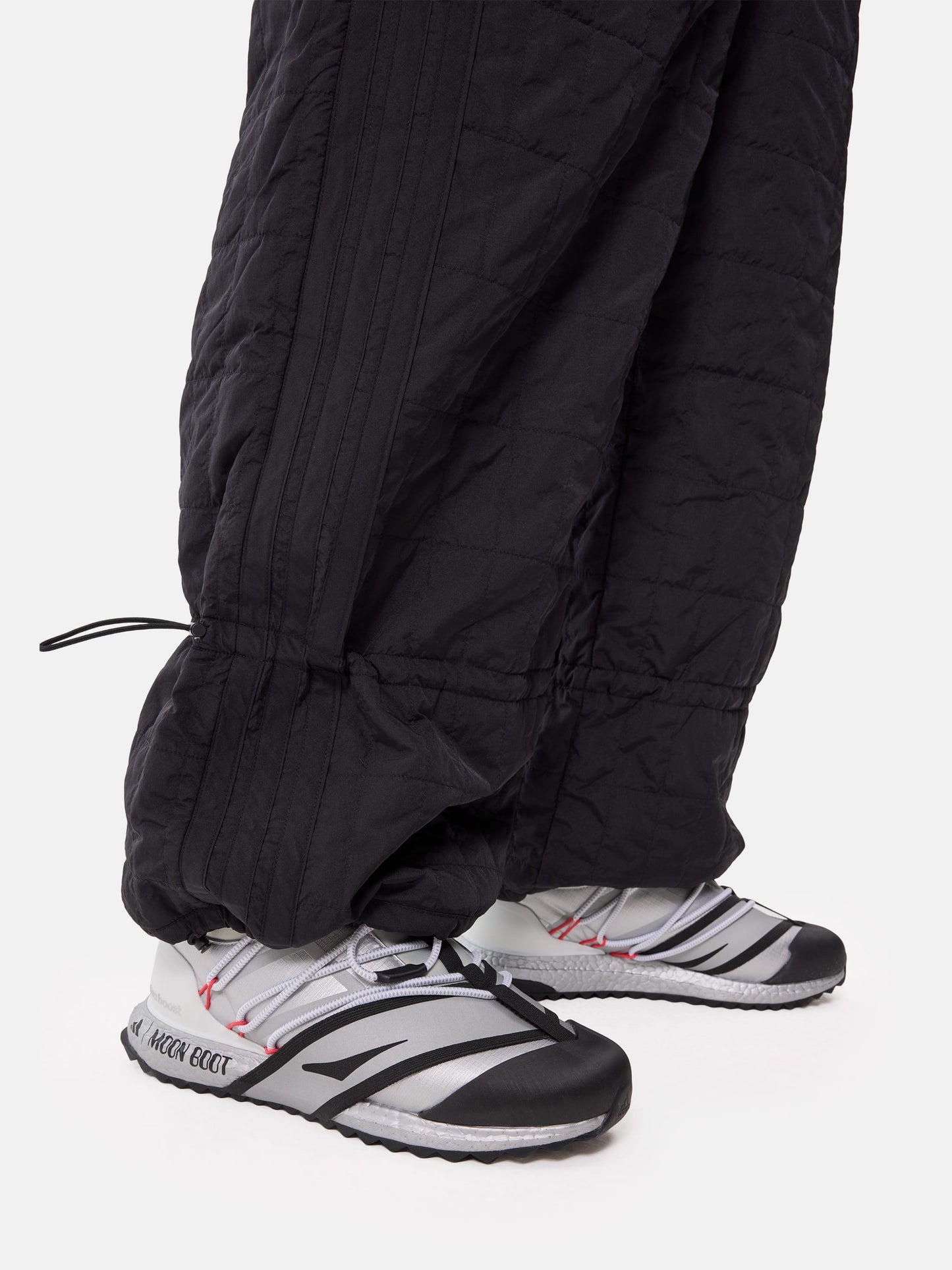 MOON BOOT ADIDAS X MOON BOOT MATTE SILVER ULTRABOOST 1.0 LOW-TOP SNEAKERS