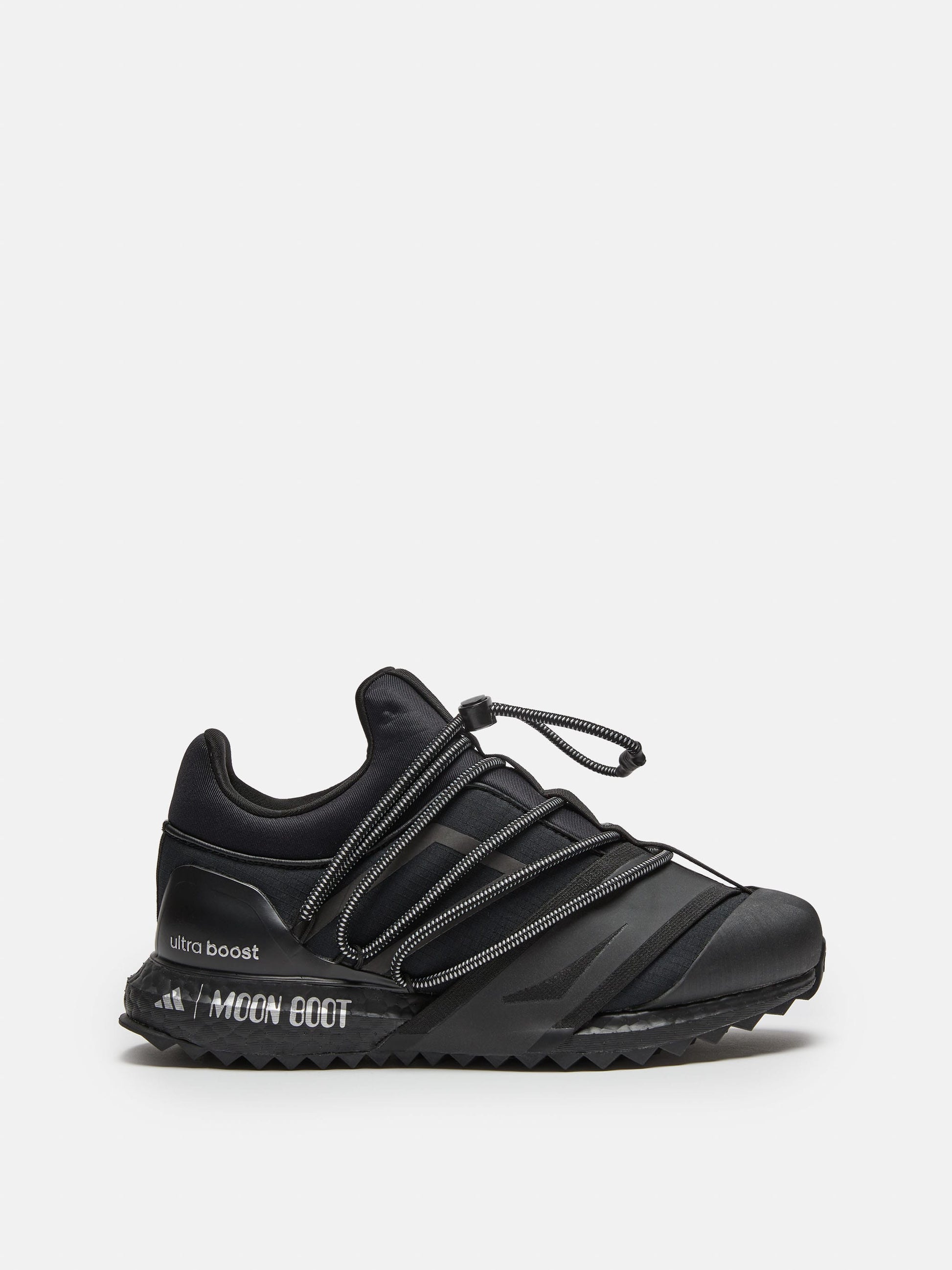 MOON BOOT ADIDAS X MOON BOOT BLACK ULTRABOOST 1.0 LOW-TOP SNEAKERS