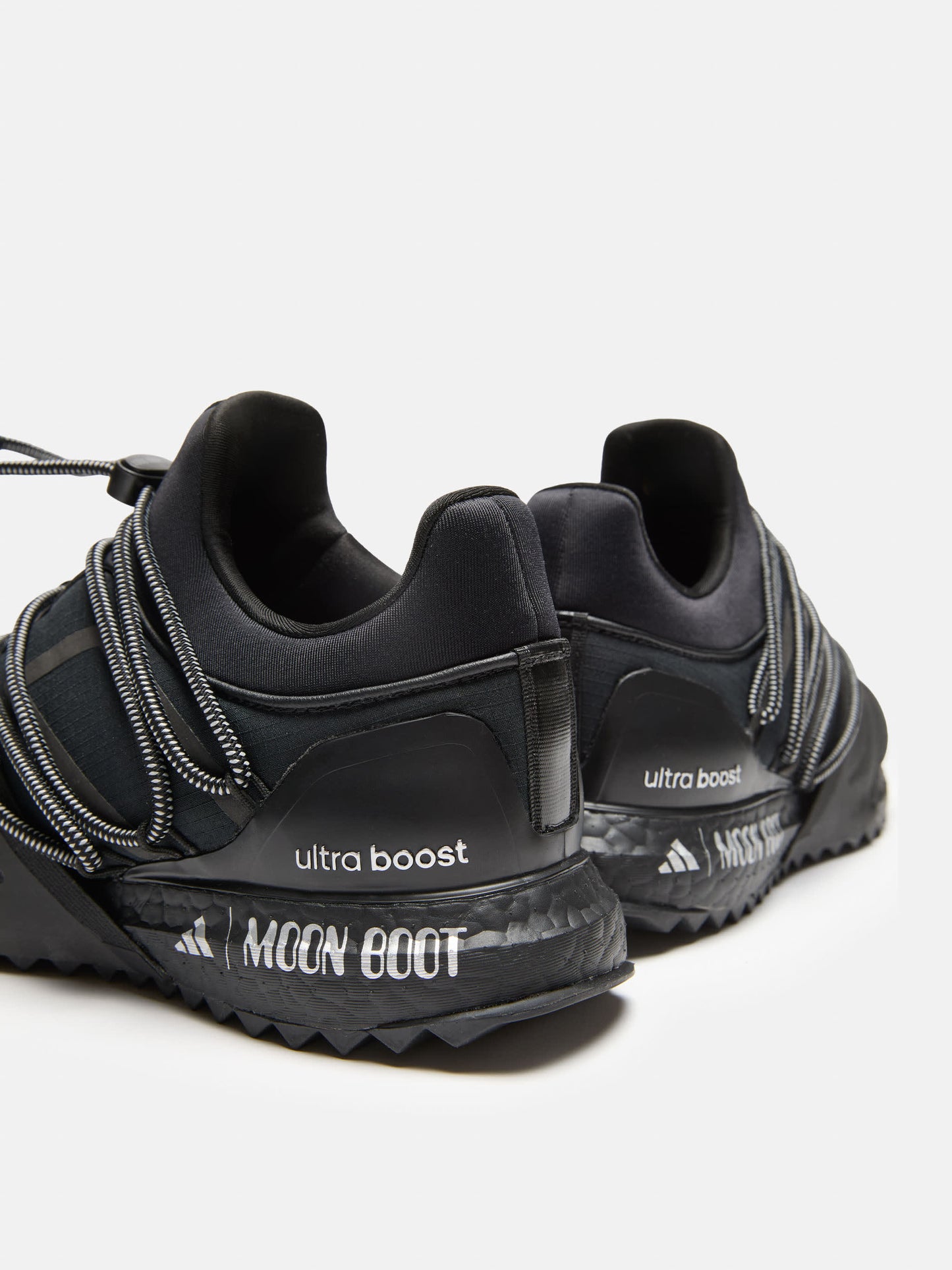 MOON BOOT ADIDAS X MOON BOOT BLACK ULTRABOOST 1.0 LOW-TOP SNEAKERS