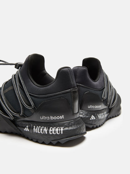 MOON BOOT ADIDAS X MOON BOOT BLACK ULTRABOOST 1.0 LOW-TOP SNEAKERS