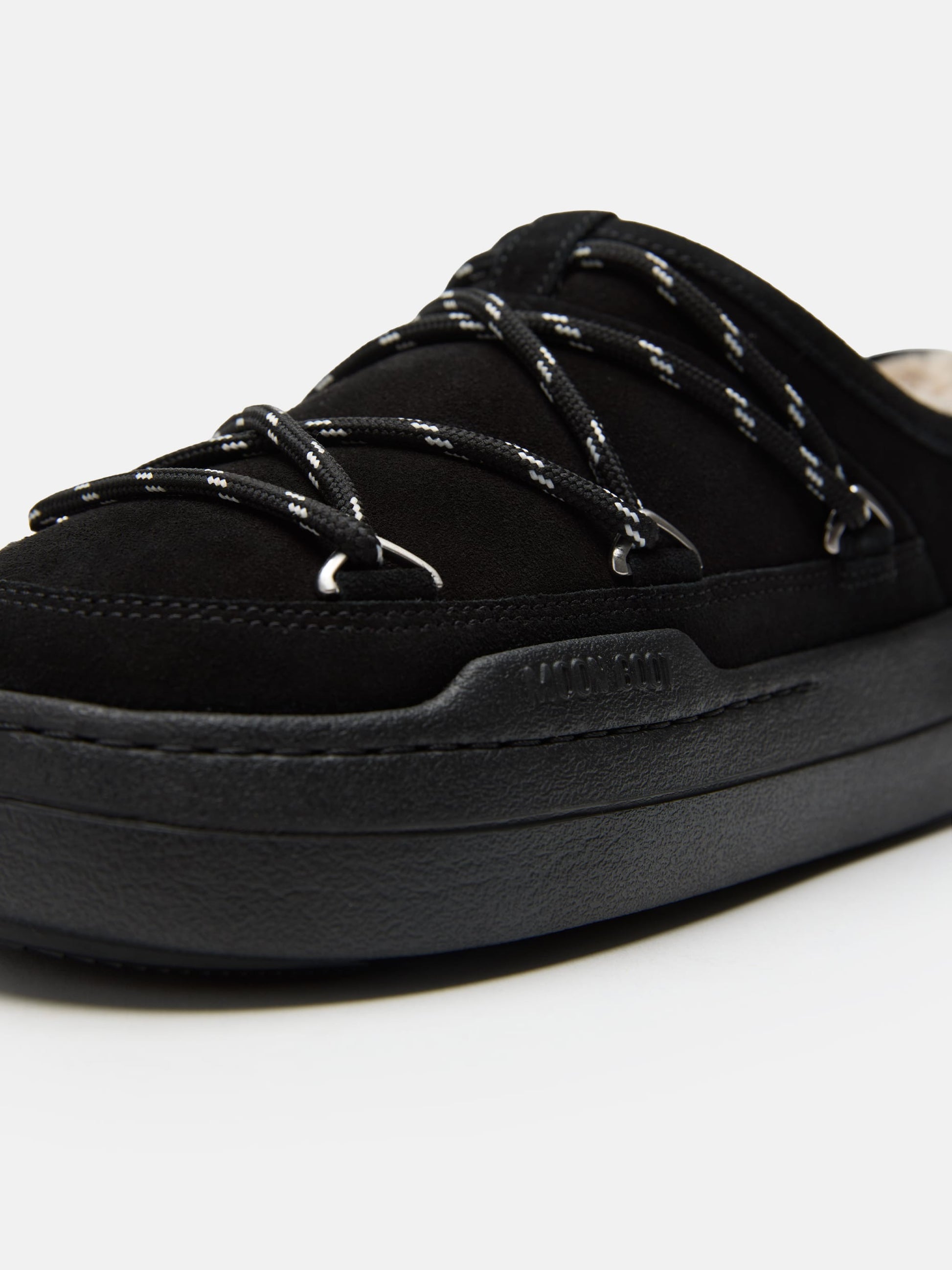 MOON BOOT PARK SLIPPER BLACK