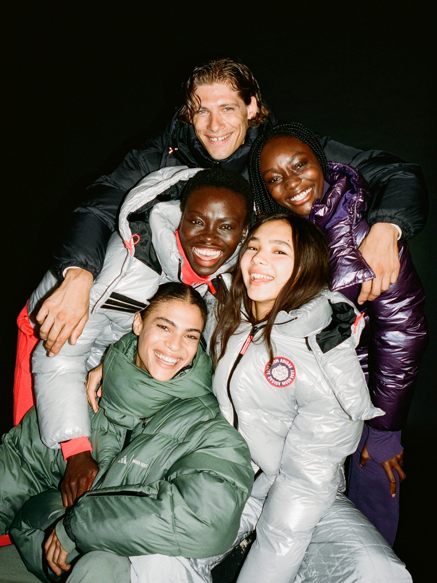 MOON BOOT ADIDAS X MOON BOOT SILVER PUFFER JACKET