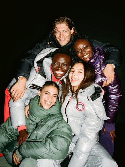 MOON BOOT ADIDAS X MOON BOOT SILVER PUFFER JACKET