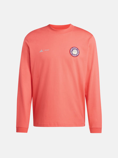 MOON BOOT ADIDAS X MOON BOOT RED LONG SLEEVE T-SHIRT