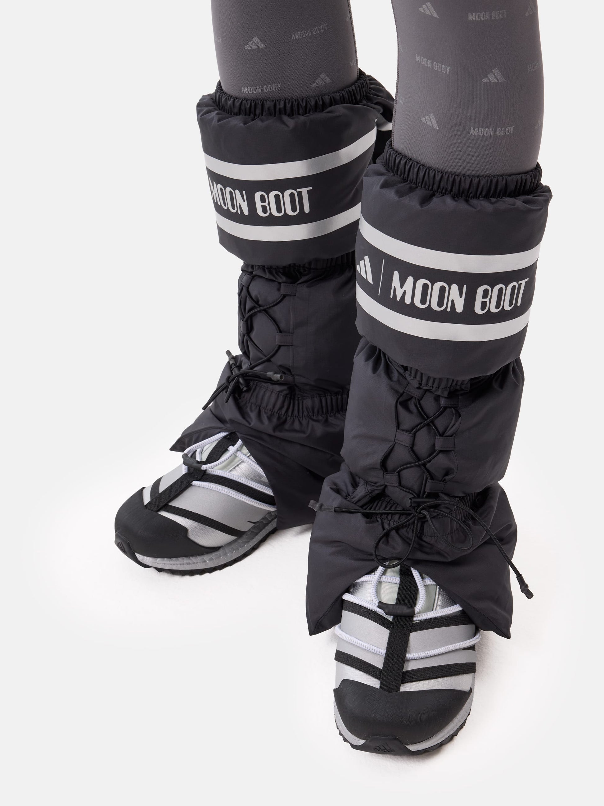 MOON BOOT ADIDAS X MOON BOOT BLACK LEG WARMERS