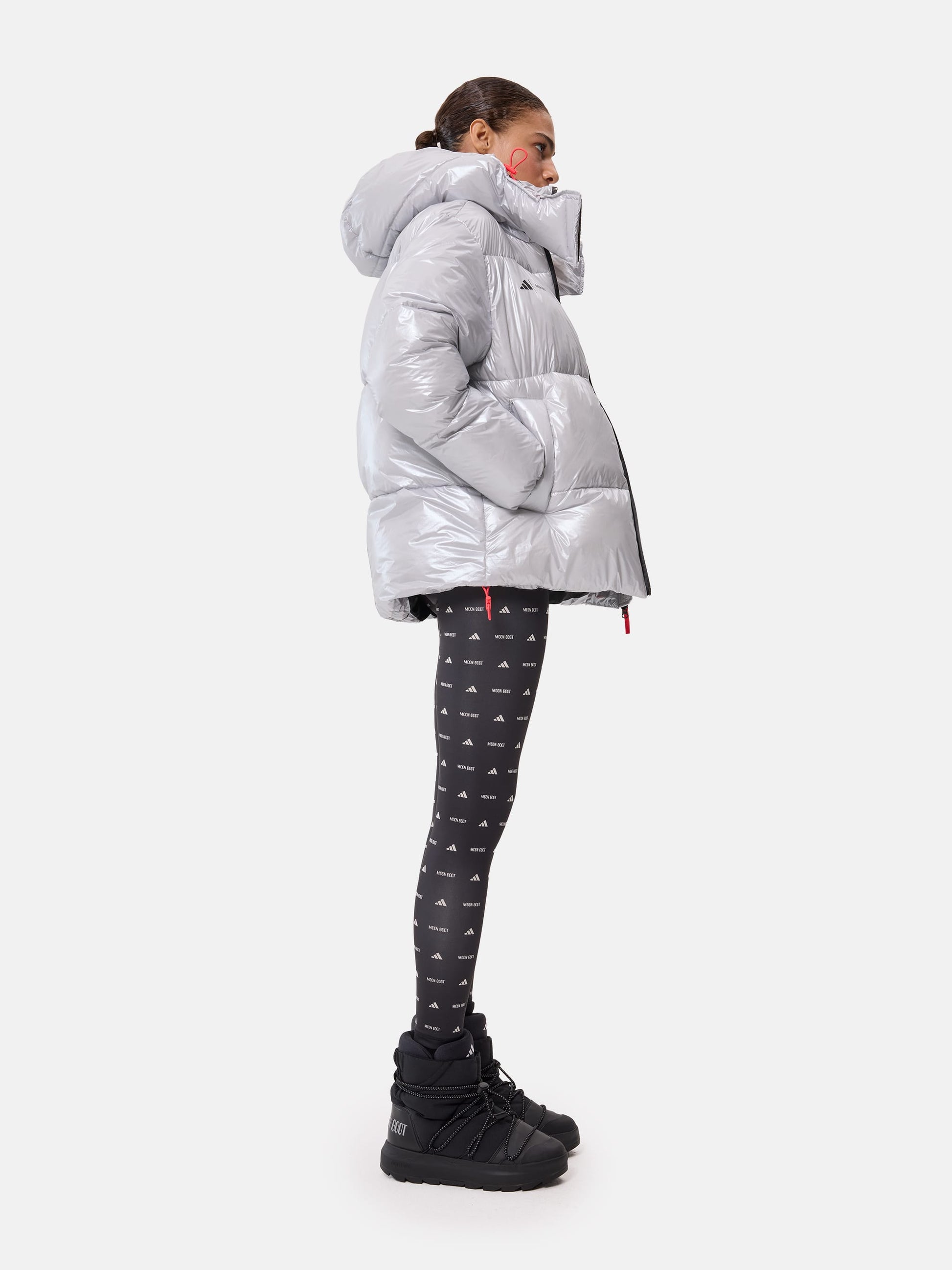 MOON BOOT ADIDAS X MOON BOOT BLACK LEGGINGS