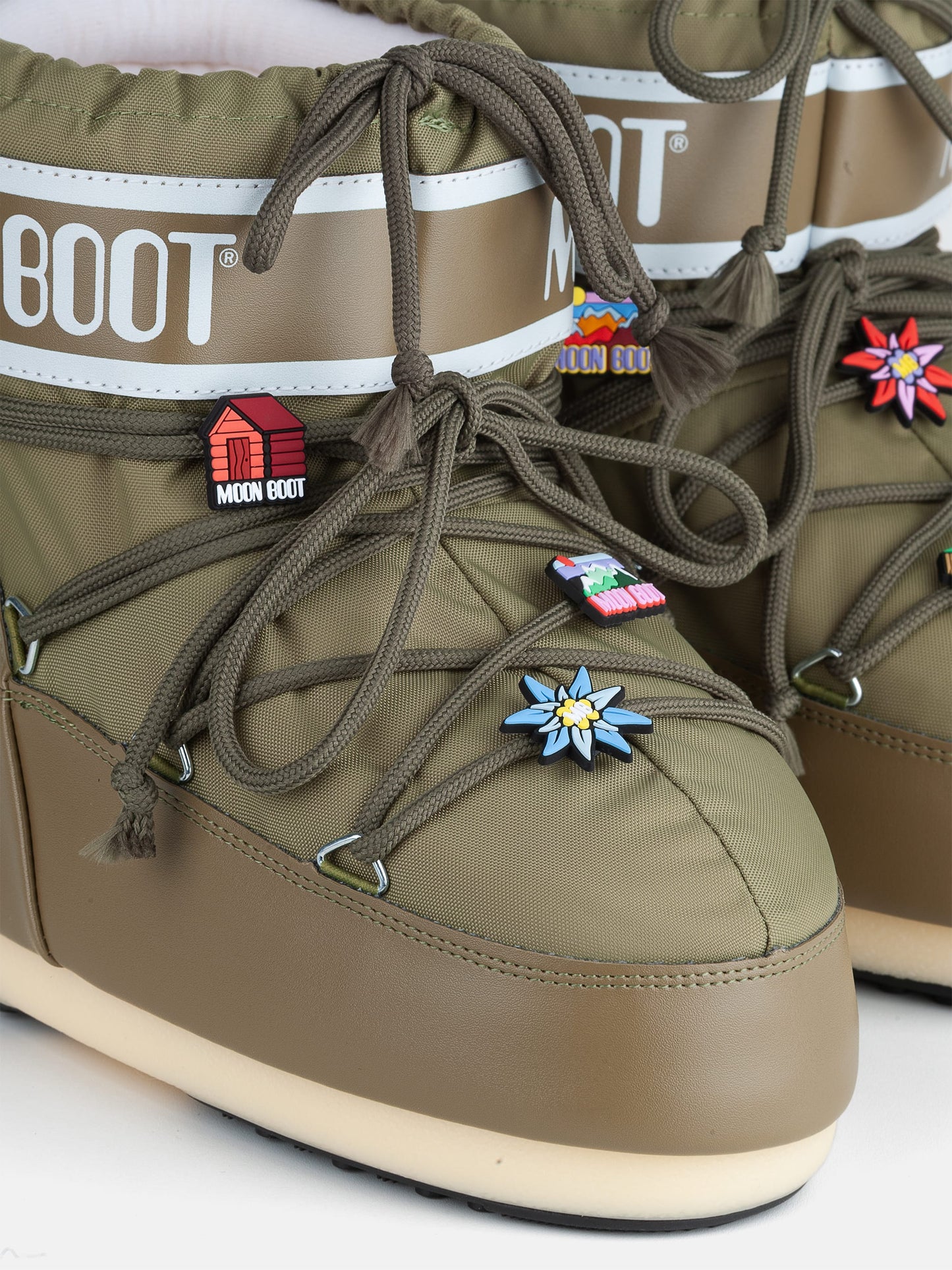 MOON BOOT SHOE CHARM SET MOUNTAIN