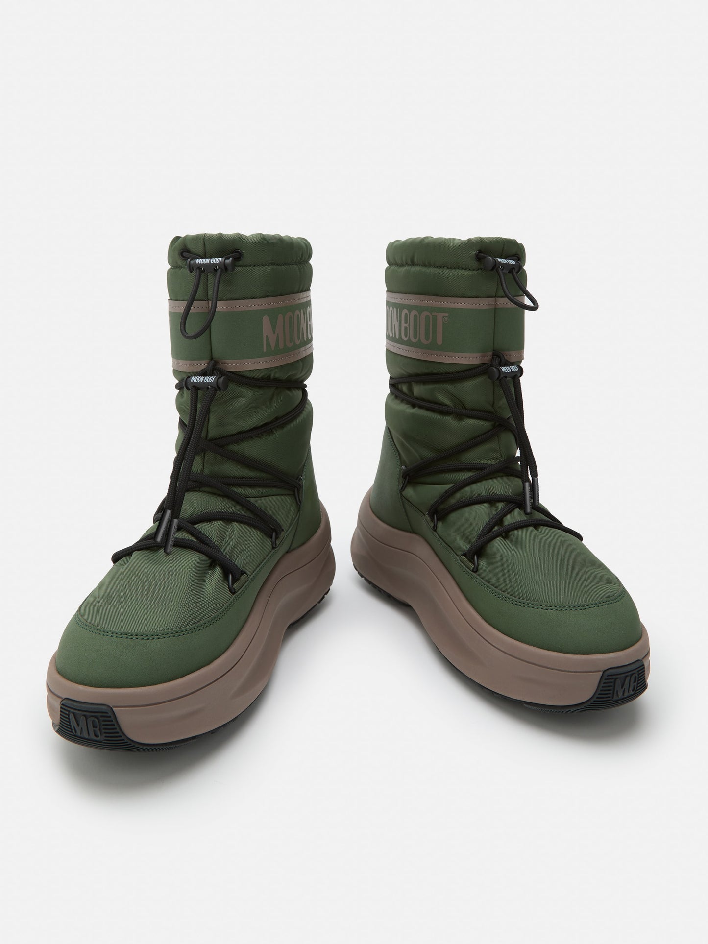 MOON BOOT MOON247 GREEN POLAR BOOTS