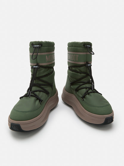 MOON BOOT MOON247 GREEN POLAR BOOTS