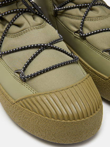 MOON BOOT MTRACK POLAR KHAKI NYLON BOOTS