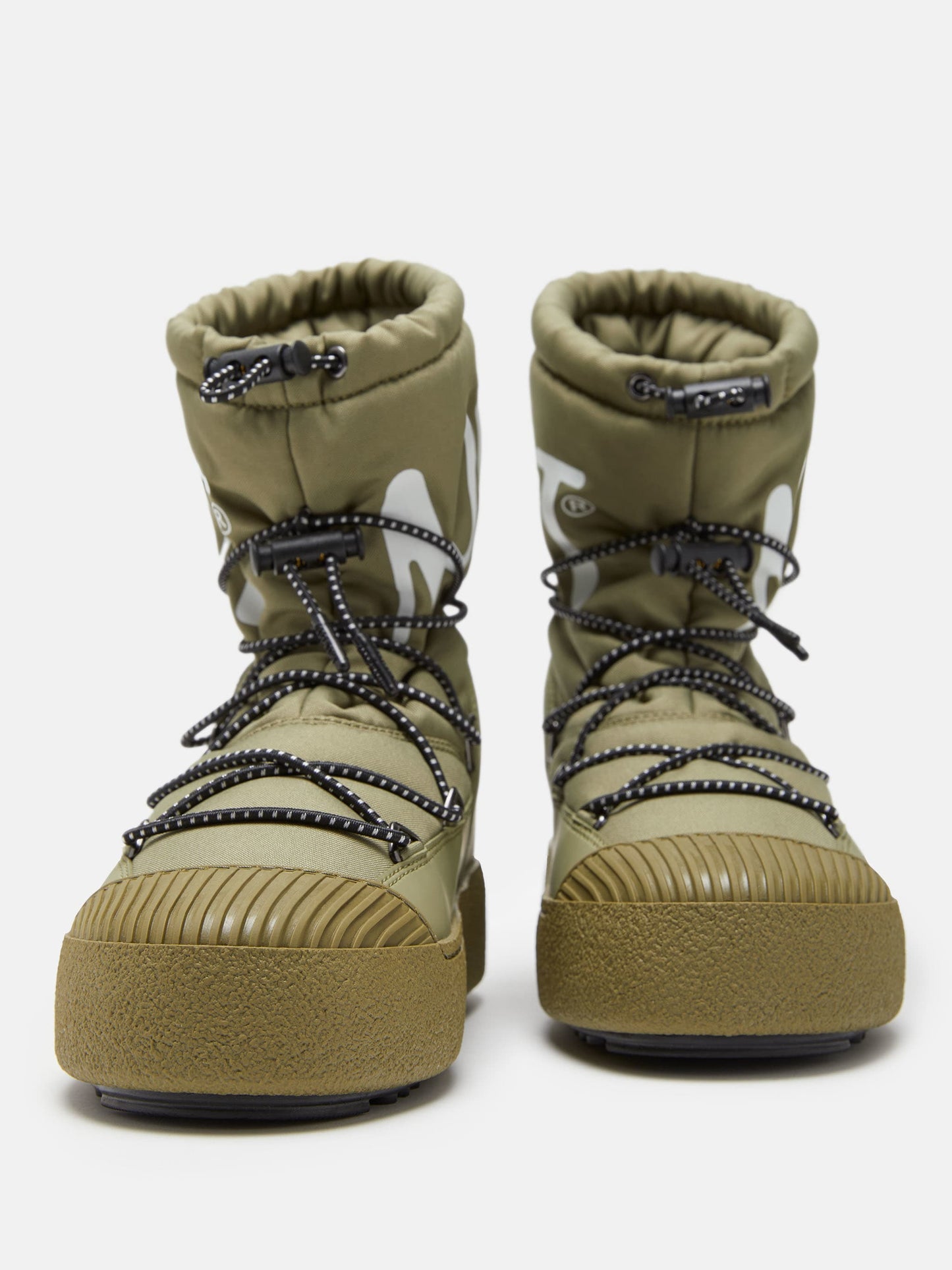 MOON BOOT MTRACK POLAR KHAKI NYLON BOOTS