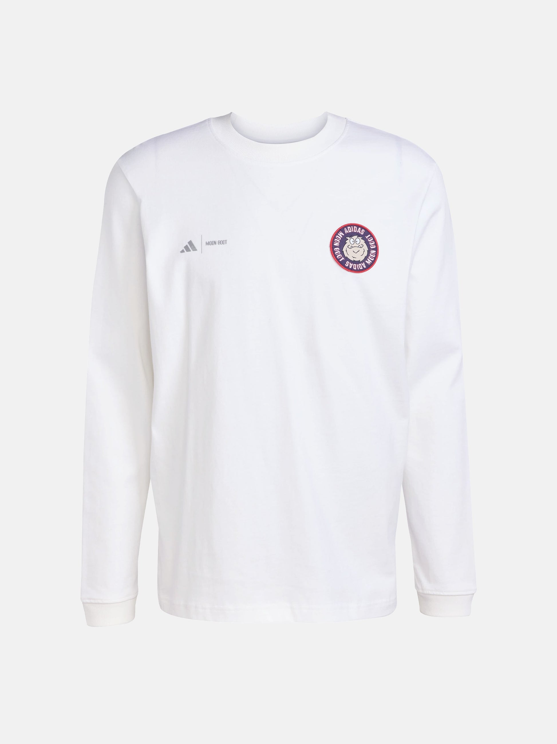 MOON BOOT ADIDAS X MOON BOOT WHITE LONG SLEEVE T-SHIRT