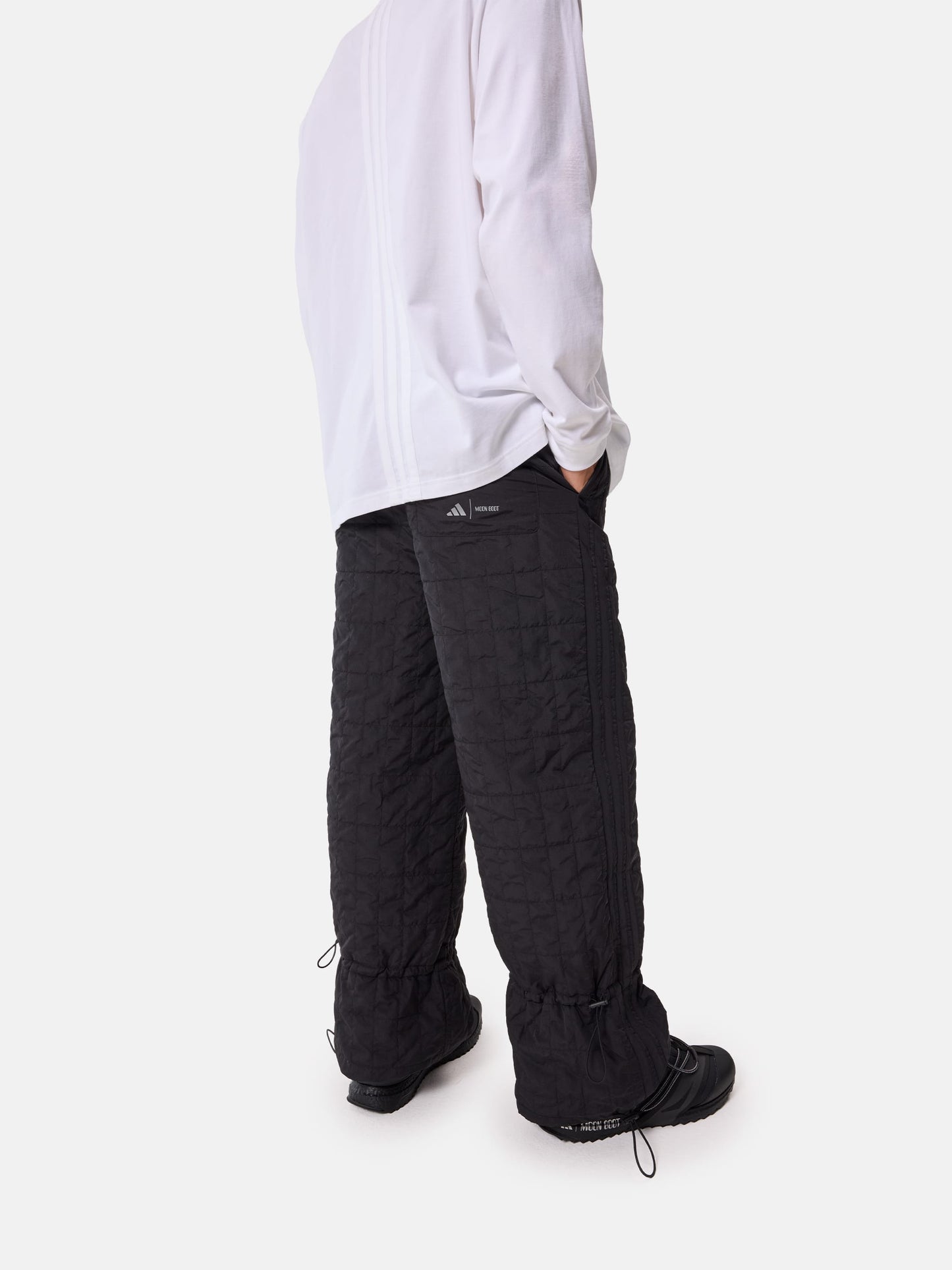 MOON BOOT ADIDAS X MOON BOOT WHITE LONG SLEEVE T-SHIRT