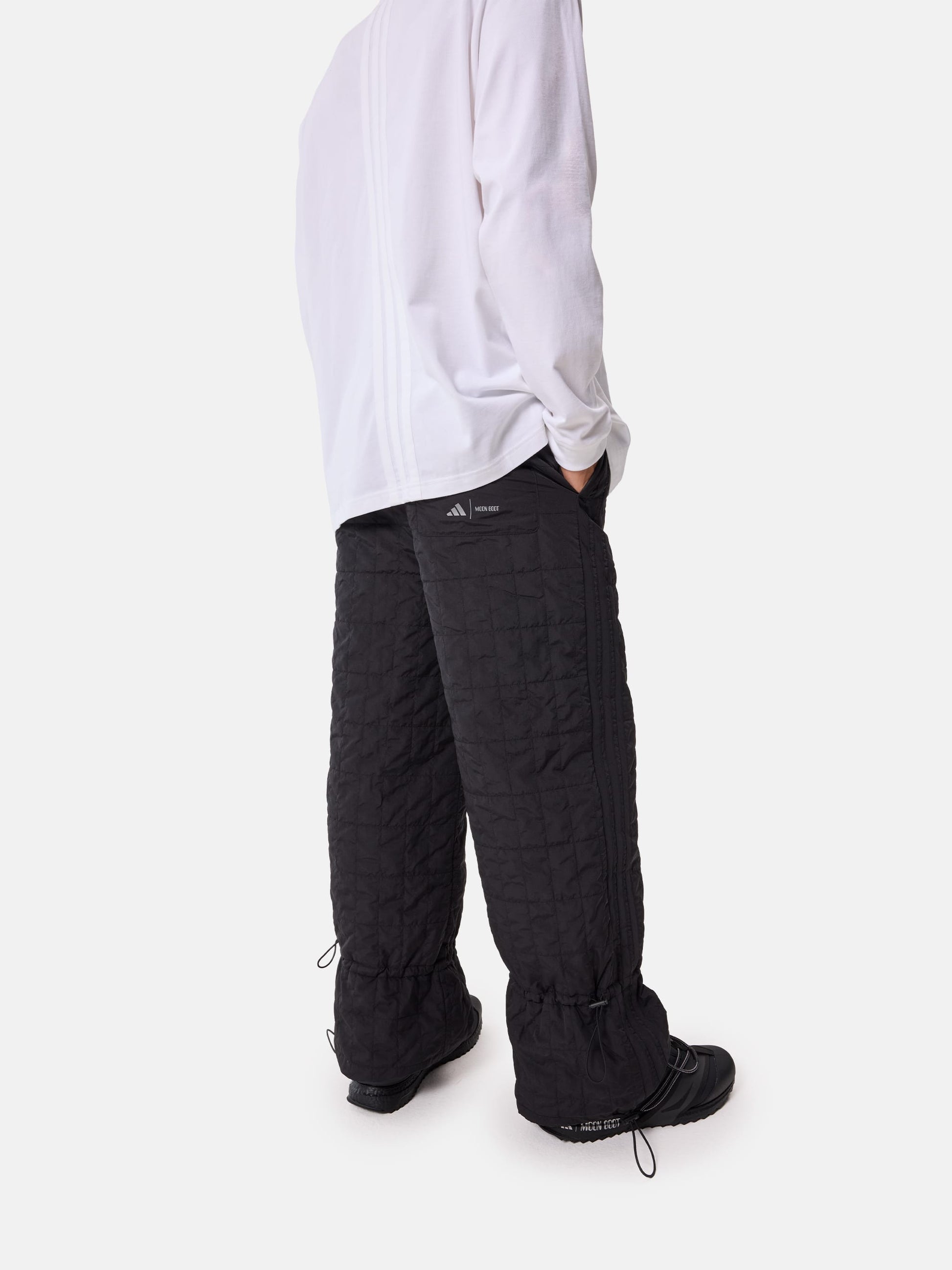 MOON BOOT ADIDAS X MOON BOOT WHITE LONG SLEEVE T-SHIRT