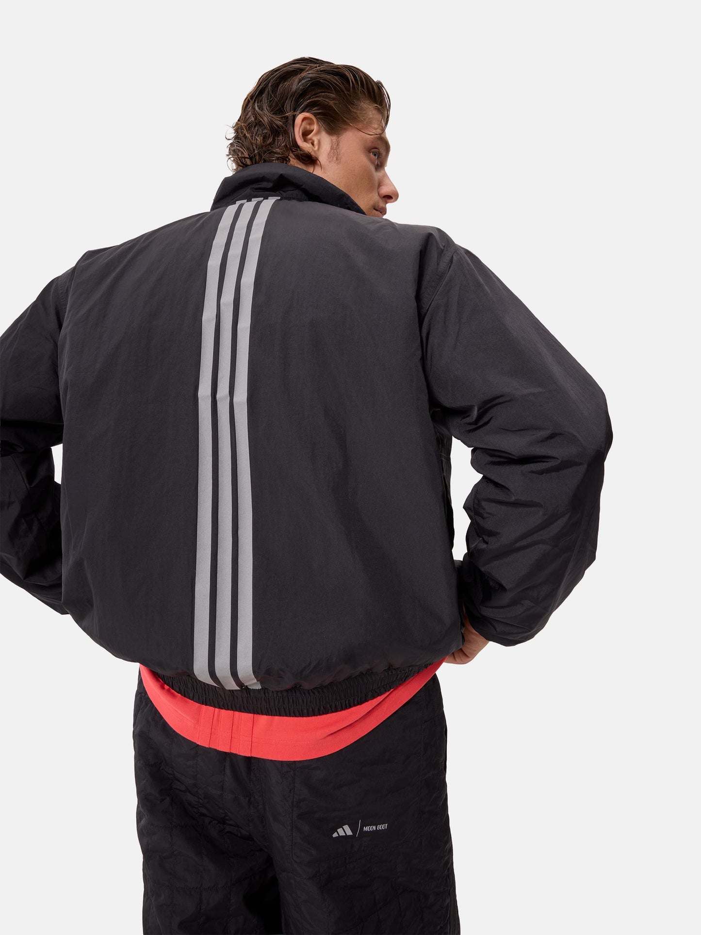 MOON BOOT ADIDAS X MOON BOOT BLACK TRACKSUIT TOP