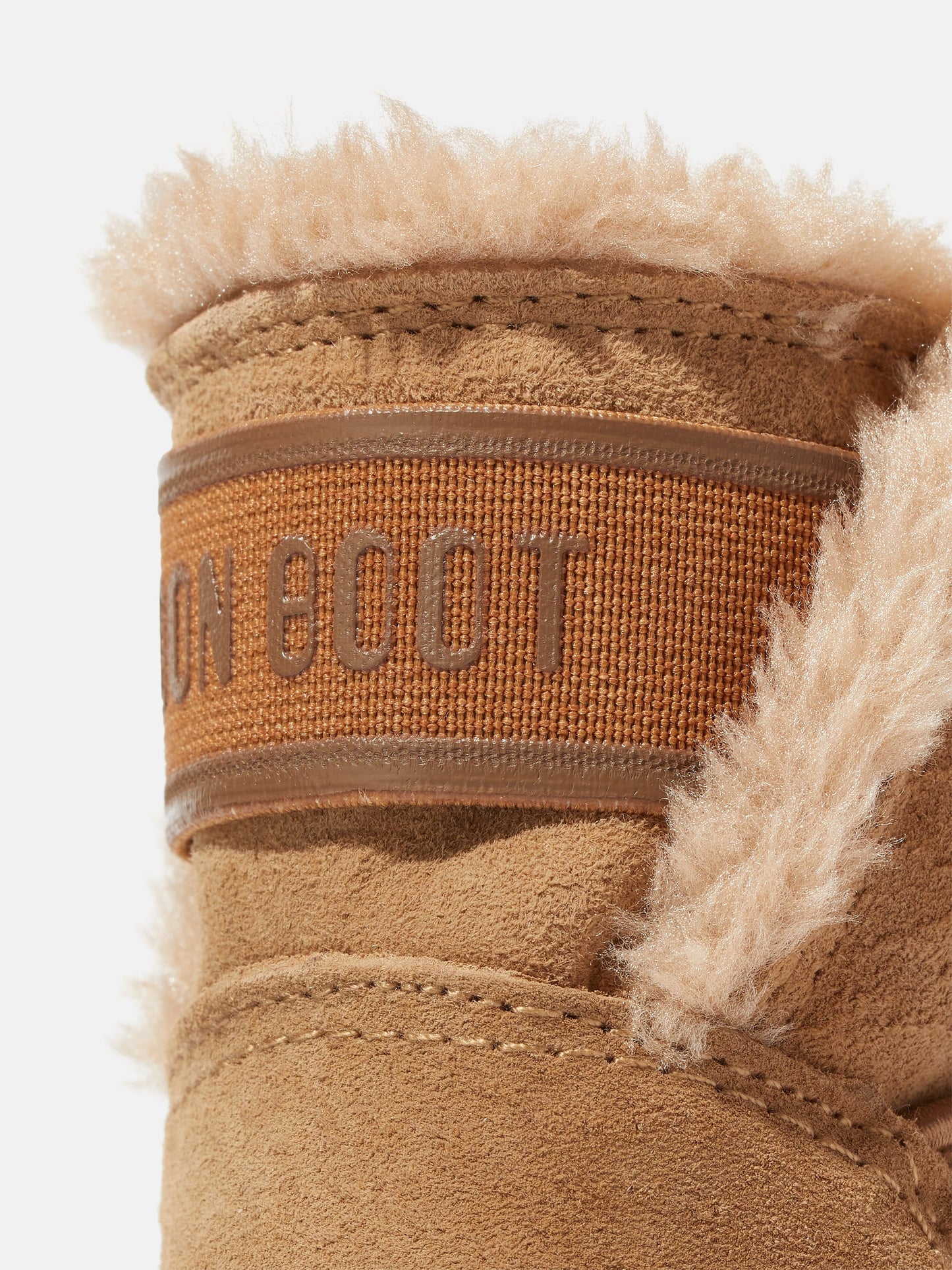 MOON BOOT CRIB BROWN SUEDE BOOTS