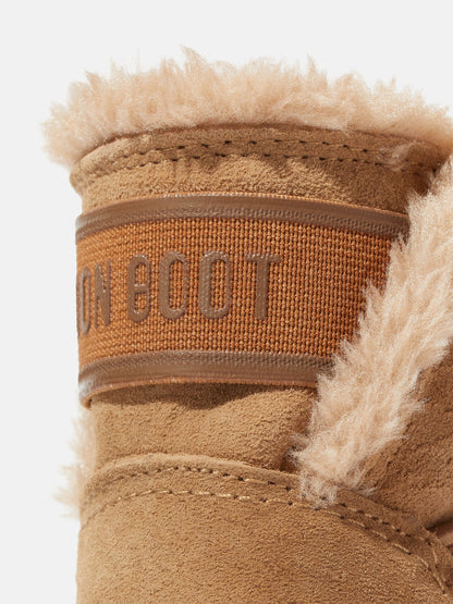 MOON BOOT CRIB BROWN SUEDE BOOTS
