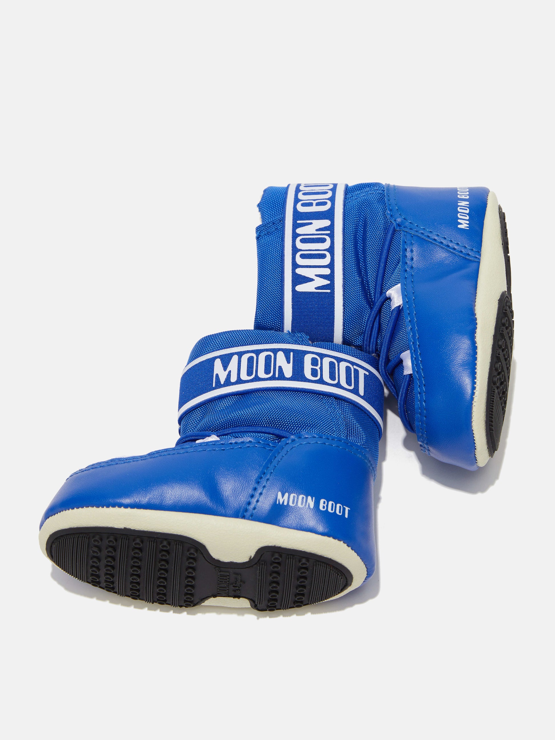 MOON BOOT CRIB ELECTRIC-BLUE NYLON BOOTS