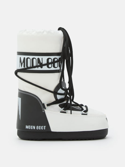 MOON BOOT ICON JUNIOR PANDA BOOTS