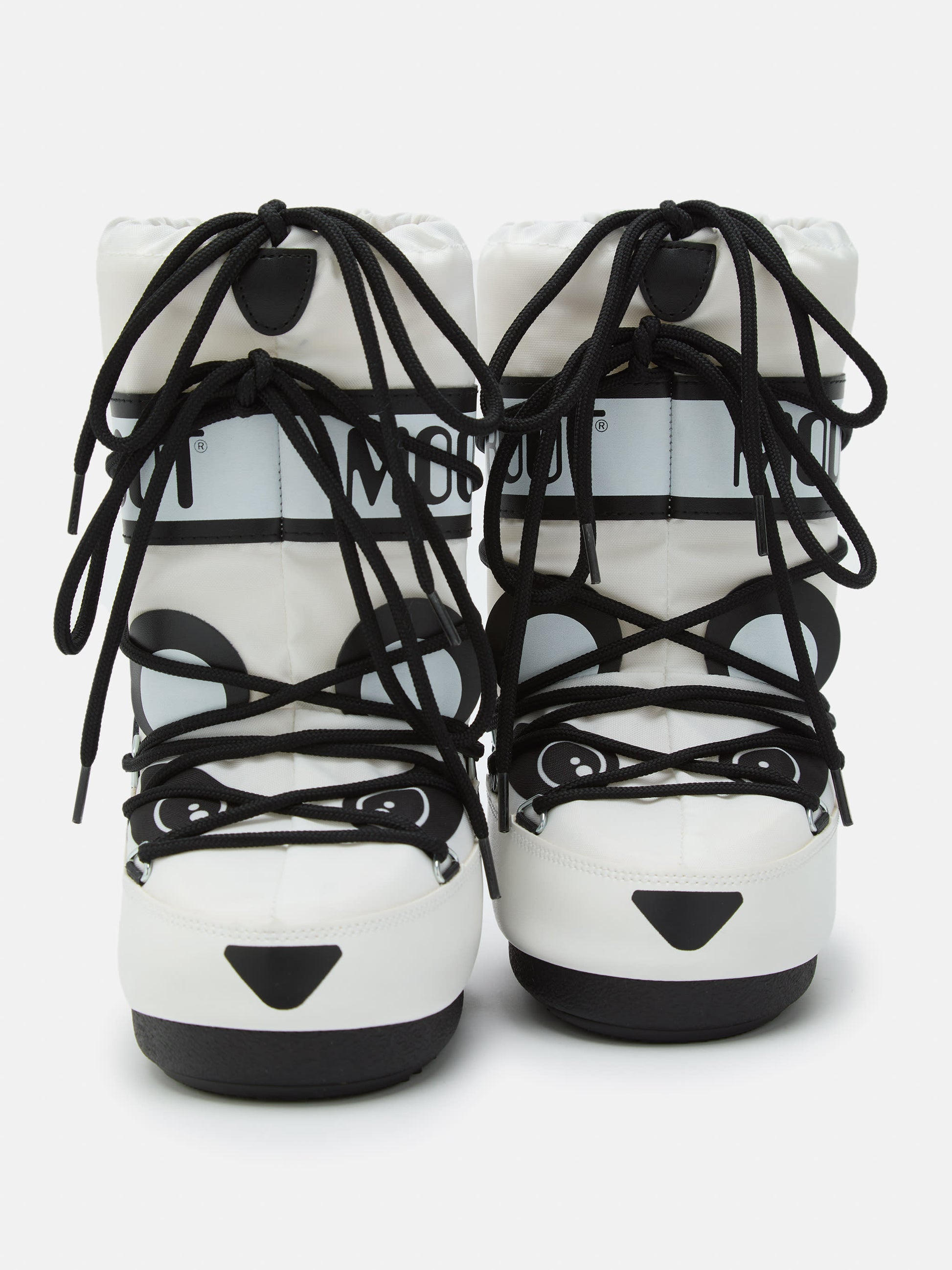 MOON BOOT ICON JUNIOR PANDA BOOTS