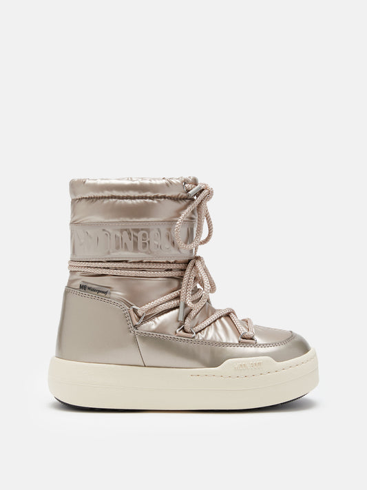 MOON BOOT JUNIOR PARK ROSE-GOLD BOOTS