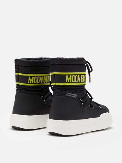 MOON BOOT JUNIOR PARK BLACK BOOTS