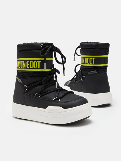 MOON BOOT JUNIOR PARK BLACK BOOTS