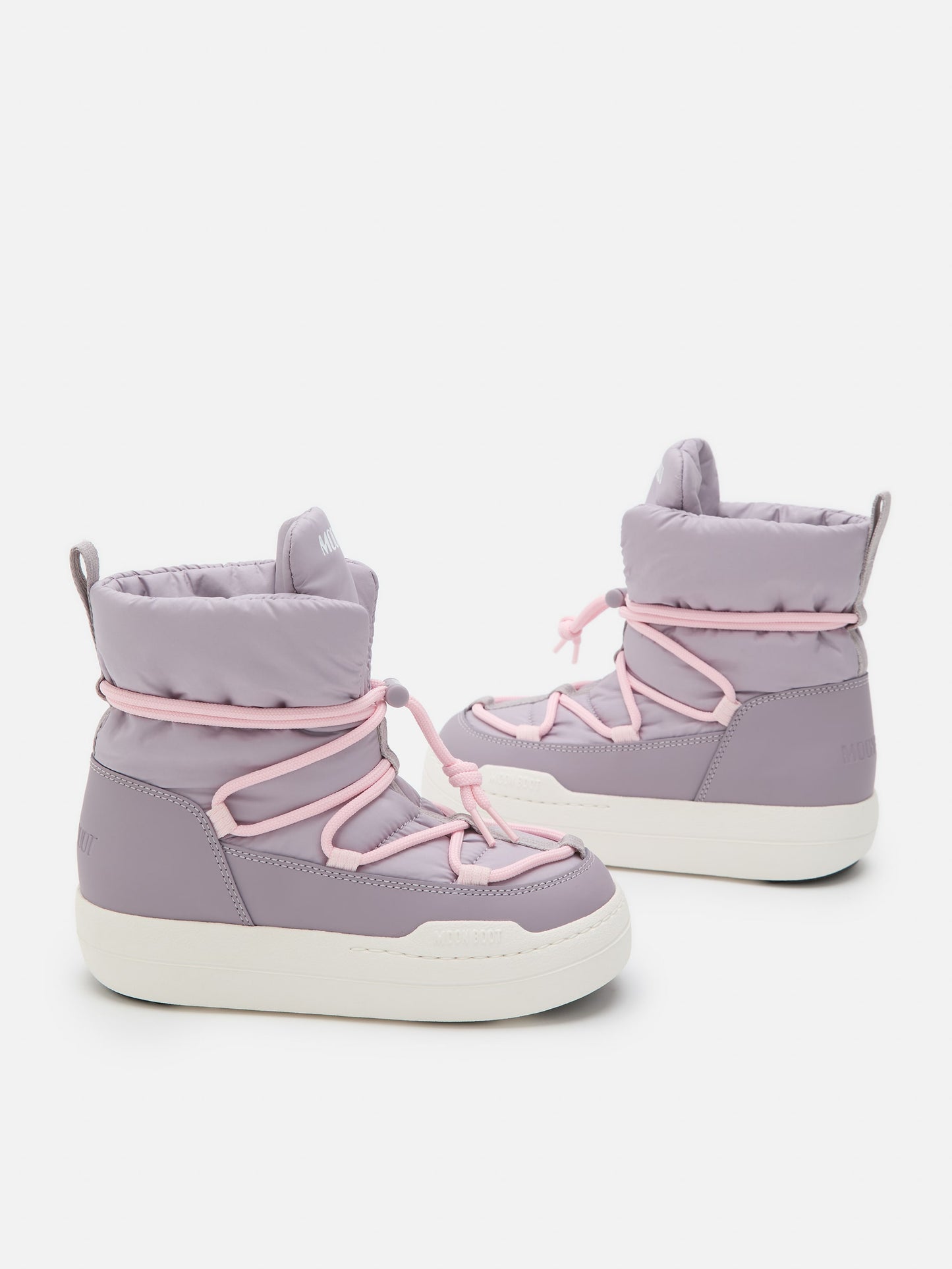 MOON BOOT JUNIOR PARK LILAC LACE MID BOOTS