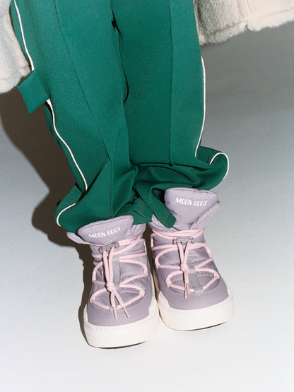 MOON BOOT JUNIOR PARK LILAC LACE MID BOOTS