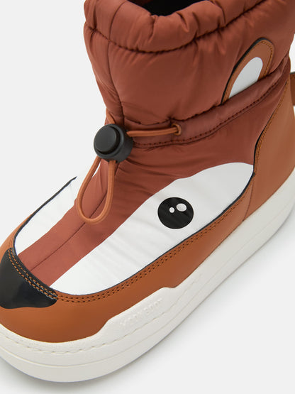 MOON BOOT JUNIOR PARK TUBE FOX MID BOOTS