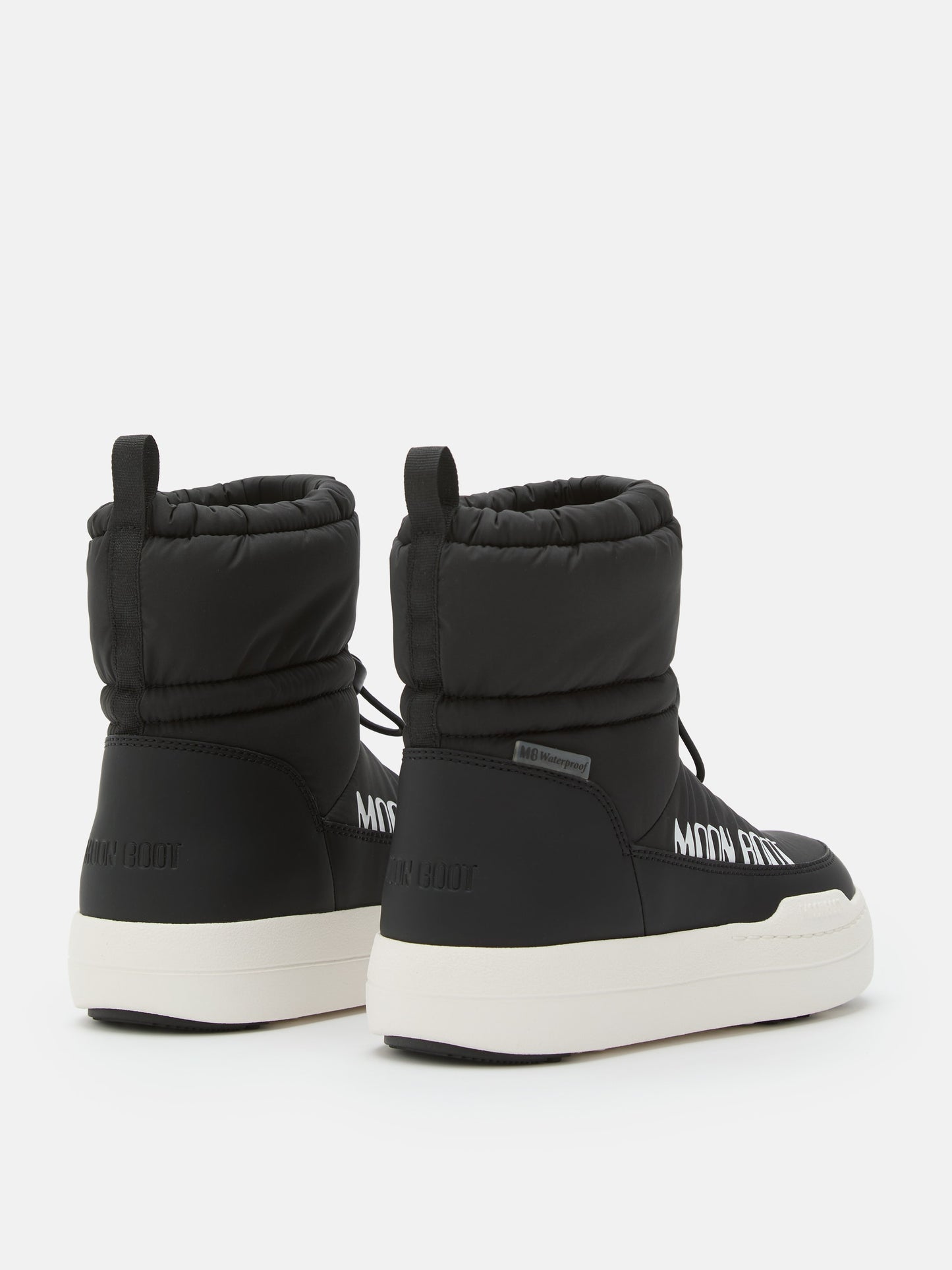 MOON BOOT JUNIOR PARK BLACK TUBE MID BOOTS
