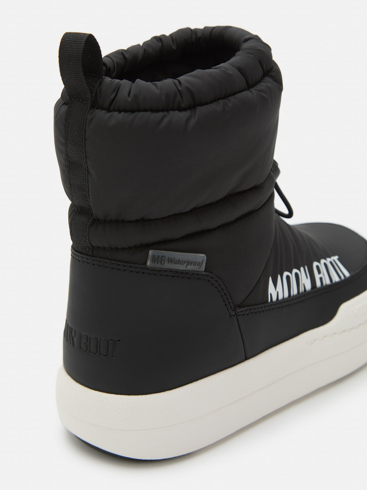 MOON BOOT JUNIOR PARK BLACK TUBE MID BOOTS