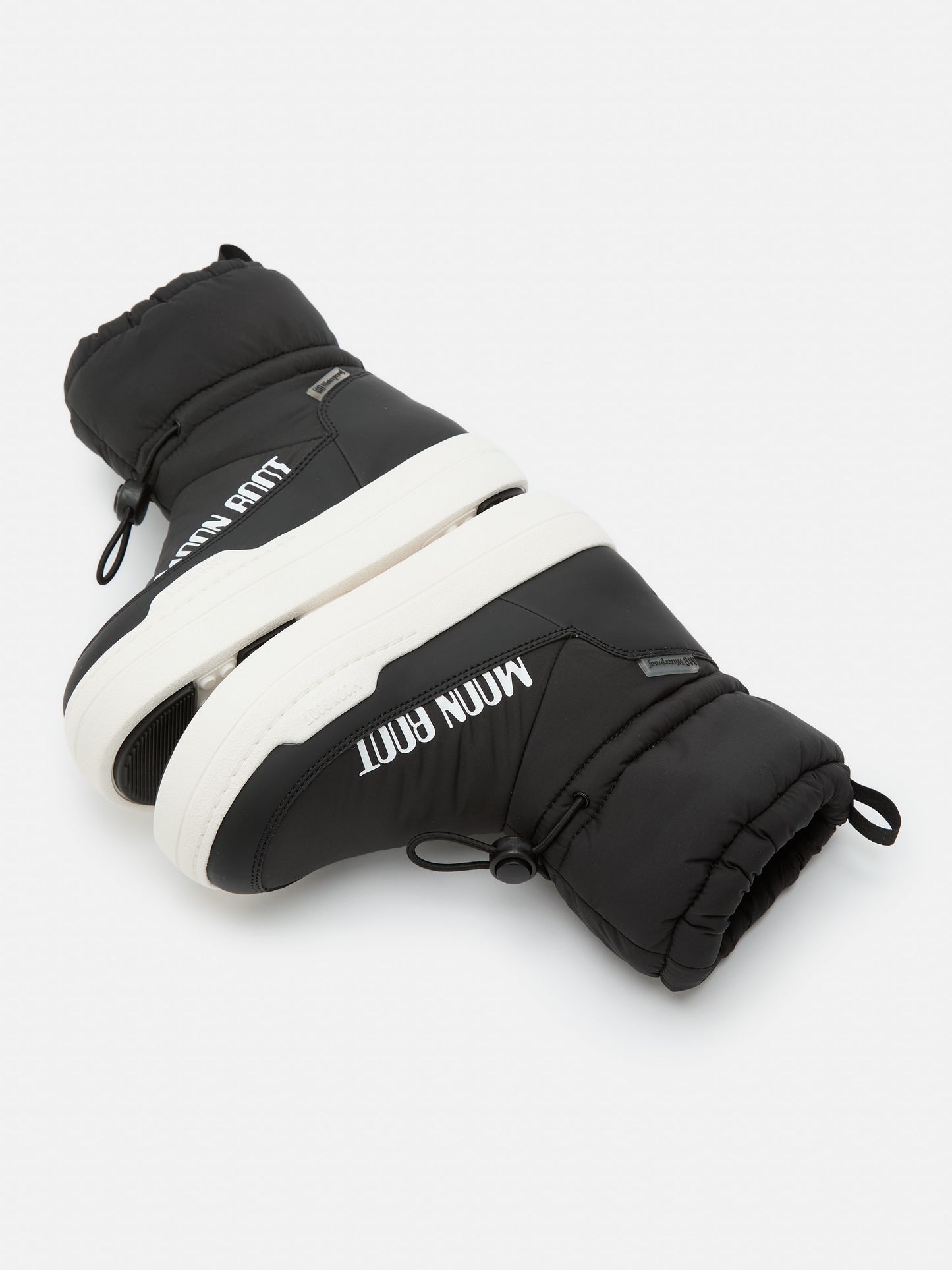 MOON BOOT JUNIOR PARK BLACK TUBE MID BOOTS
