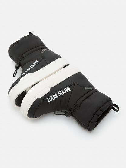 MOON BOOT JUNIOR PARK BLACK TUBE MID BOOTS